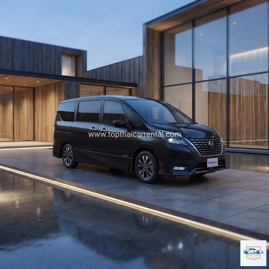 บริการรถเช่าพร้อมคนขับ Nissan Serena (SUV 7 ที่นั่ง) รายเดือนราคาพิเศษ กรุงเทพ รถเช่าพร้อมคนขับ Nissan Serena SUV 7 ที่นั่ง ราคาพิเศษ กรุงเทพ